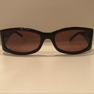 90s  vintage Gucci Sunglasses w/rhinestone symbol